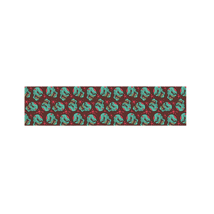 Bloody Zombie Pattern Print Bed Runner