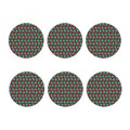 Bloody Zombie Pattern Print Coaster Set