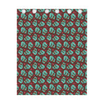 Bloody Zombie Pattern Print Curtain