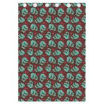 Bloody Zombie Pattern Print Curtain