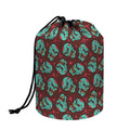 Bloody Zombie Pattern Print Drawstring Makeup Bag