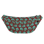 Bloody Zombie Pattern Print Fanny Pack