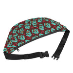 Bloody Zombie Pattern Print Fanny Pack