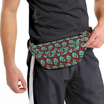 Bloody Zombie Pattern Print Fanny Pack