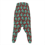 Bloody Zombie Pattern Print Hammer Pants