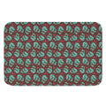 Bloody Zombie Pattern Print Indoor Door Mat
