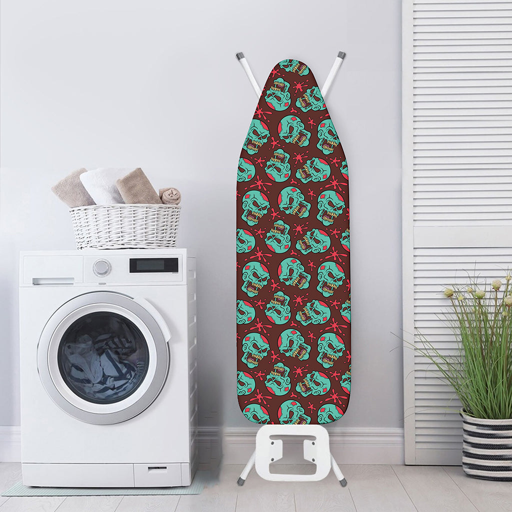 Bloody Zombie Pattern Print Ironing Board Cover