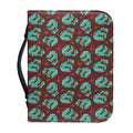 Bloody Zombie Pattern Print Leather Bible Cover