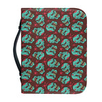Bloody Zombie Pattern Print Leather Bible Cover