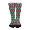 Bloody Zombie Pattern Print Long Socks