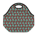 Bloody Zombie Pattern Print Neoprene Lunch Bag
