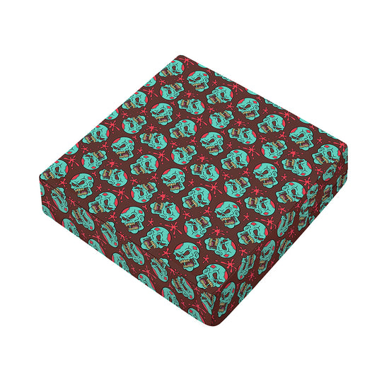 Bloody Zombie Pattern Print Outdoor Seat Cushion Cover