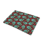 Bloody Zombie Pattern Print Pet Cooling Mat Cover