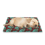 Bloody Zombie Pattern Print Pet Cooling Mat Cover