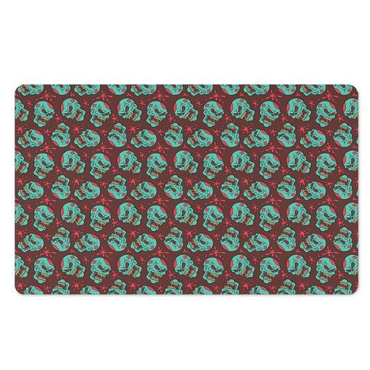 Bloody Zombie Pattern Print Polyester Doormat