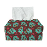 Bloody Zombie Pattern Print Rectangle Tissue Box Cover