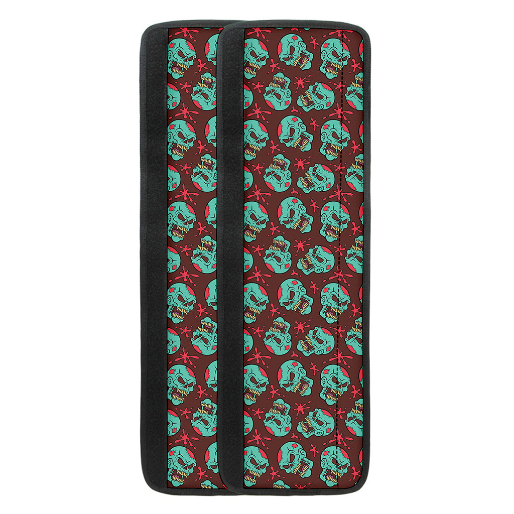 Bloody Zombie Pattern Print Refrigerator Handle Covers