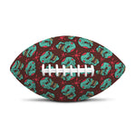 Bloody Zombie Pattern Print Rugby Ball