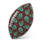 Bloody Zombie Pattern Print Rugby Ball