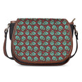 Bloody Zombie Pattern Print Saddle Bag