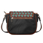 Bloody Zombie Pattern Print Saddle Bag