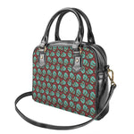 Bloody Zombie Pattern Print Shoulder Handbag