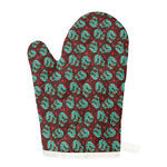 Bloody Zombie Pattern Print Single Oven Mitt