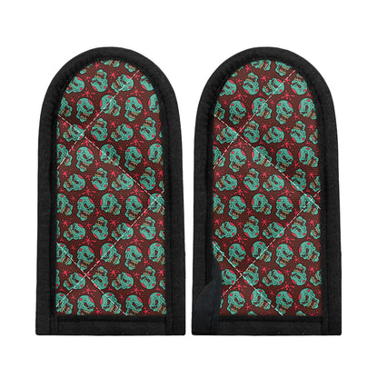 Bloody Zombie Pattern Print Skillet Handle Cover