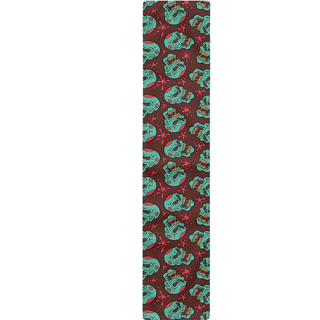 Bloody Zombie Pattern Print Table Runner