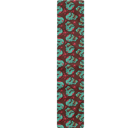 Bloody Zombie Pattern Print Table Runner