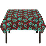 Bloody Zombie Pattern Print Tablecloth