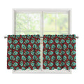 Bloody Zombie Pattern Print Tier Curtains