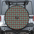 Bloody Zombie Pattern Print Tire Cover With Camera Hole