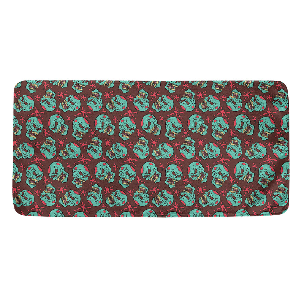 Bloody Zombie Pattern Print Towel