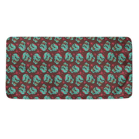 Bloody Zombie Pattern Print Towel