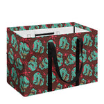 Bloody Zombie Pattern Print Utility Tote Bag