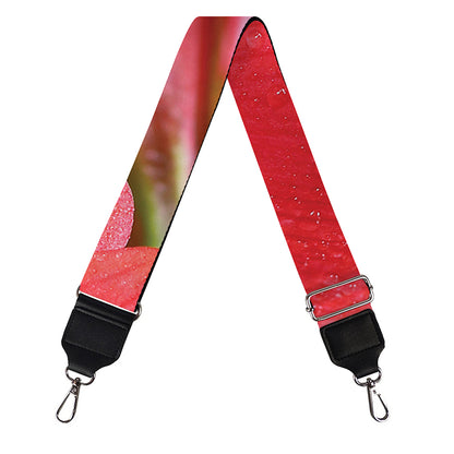 Blooming Amaryllis Print Bag Strap