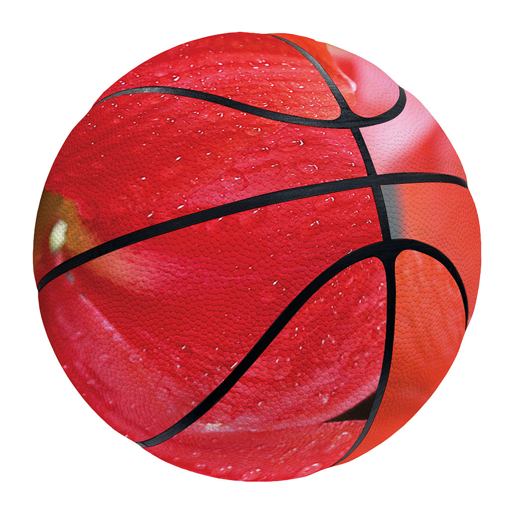 Blooming Amaryllis Print Basketball