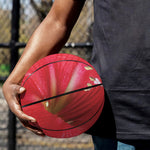 Blooming Amaryllis Print Basketball