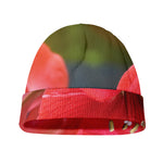 Blooming Amaryllis Print Beanie