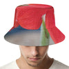 Blooming Amaryllis Print Bucket Hat