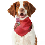 Blooming Amaryllis Print Dog Bandana