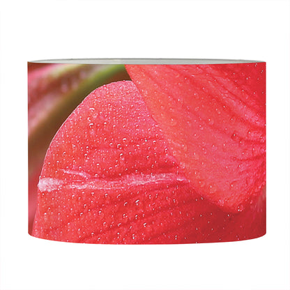 Blooming Amaryllis Print Drum Lamp Shade