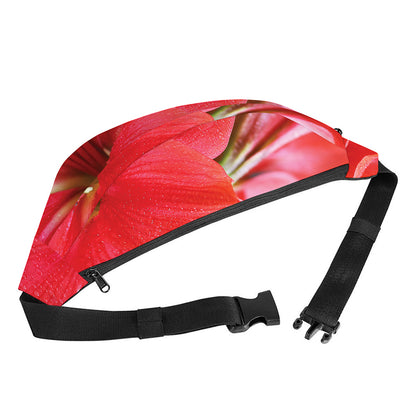 Blooming Amaryllis Print Fanny Pack