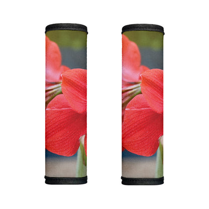 Blooming Amaryllis Print Handle Covers