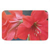 Blooming Amaryllis Print Indoor Door Mat