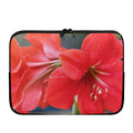 Blooming Amaryllis Print Laptop Sleeve