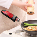 Blooming Amaryllis Print Skillet Handle Cover