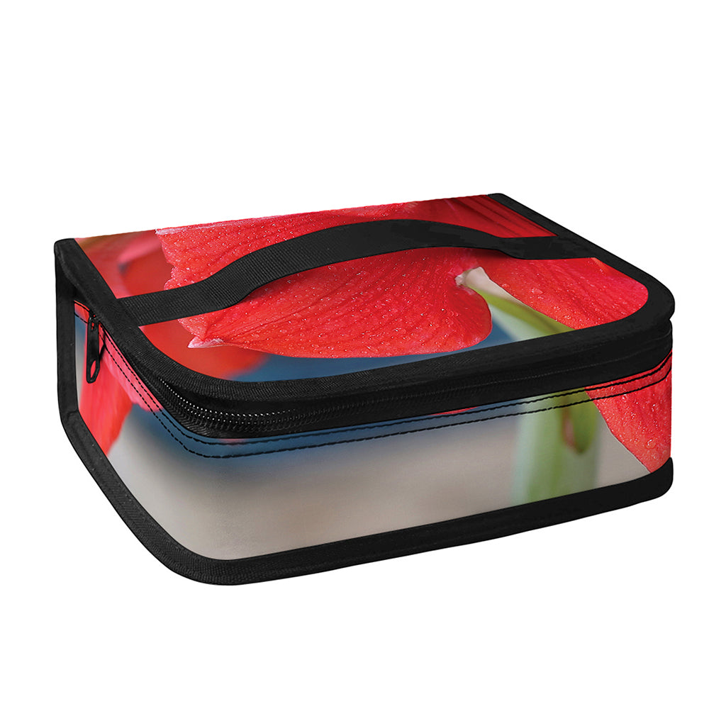 Blooming Amaryllis Print Small Lunch Bag