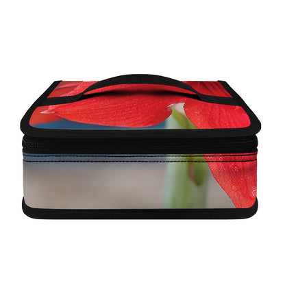 Blooming Amaryllis Print Small Lunch Bag